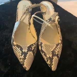 Brand new Michael Kors sling back heels